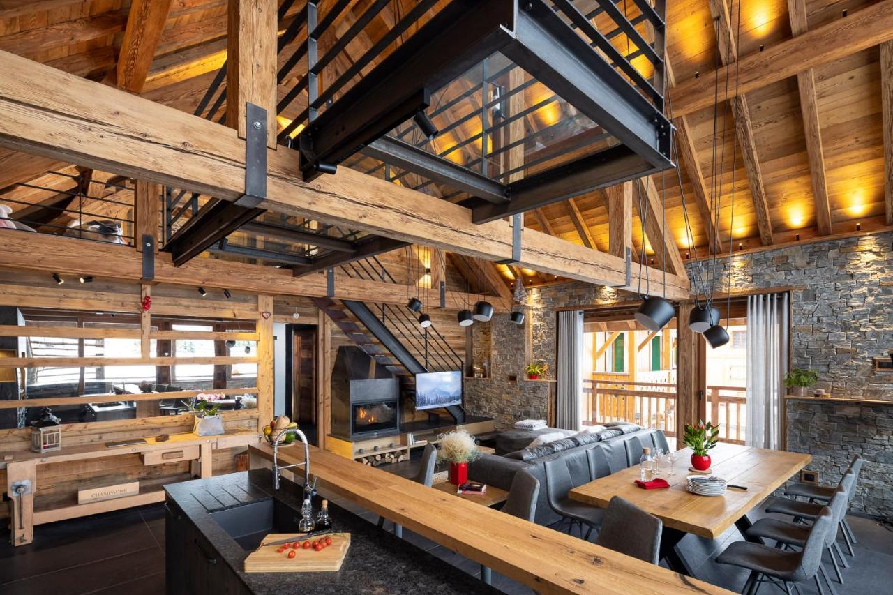 Chalet Prestige L'Atelier Lodge Les Deux Alpes Exteriör bild