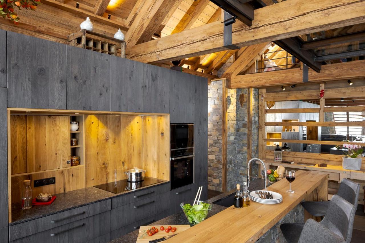 Chalet Prestige L'Atelier Lodge Les Deux Alpes Exteriör bild