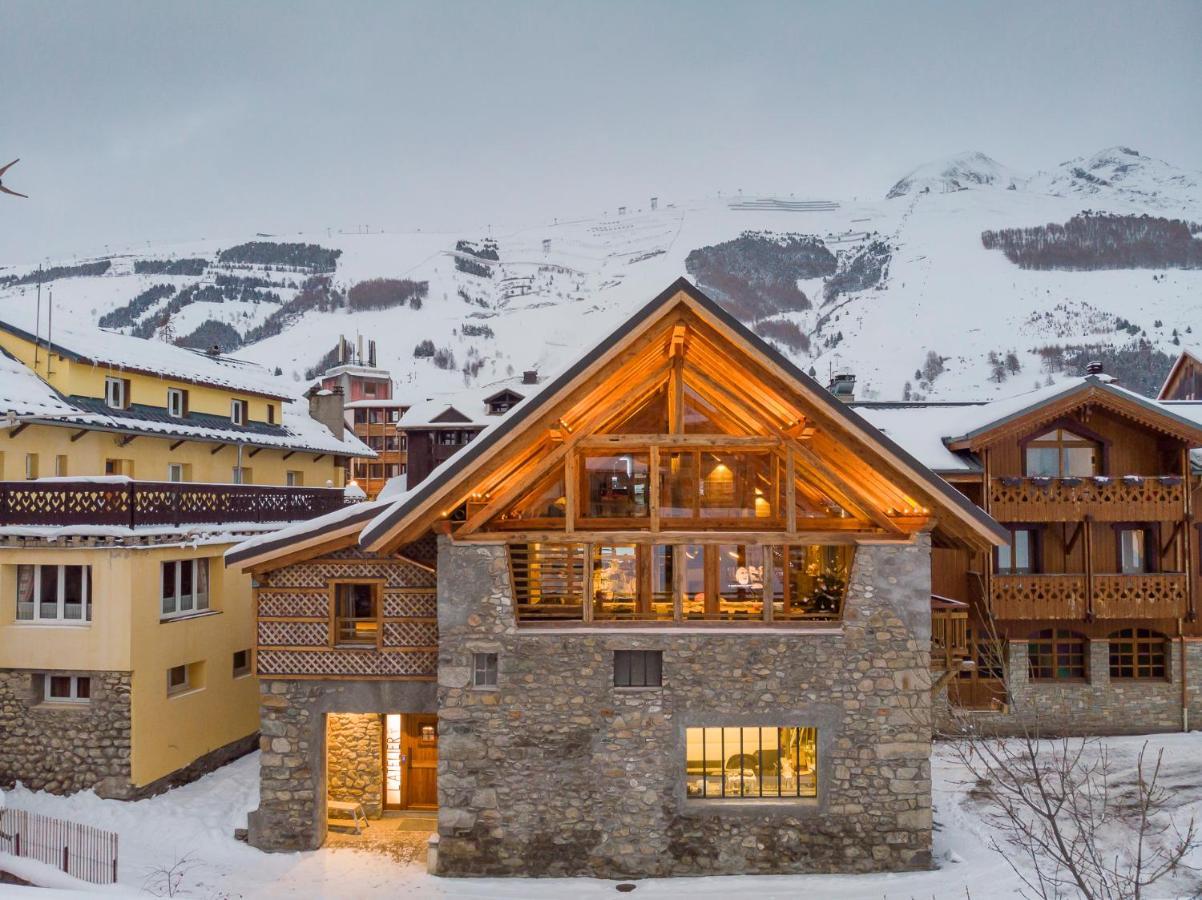 Chalet Prestige L'Atelier Lodge Les Deux Alpes Exteriör bild